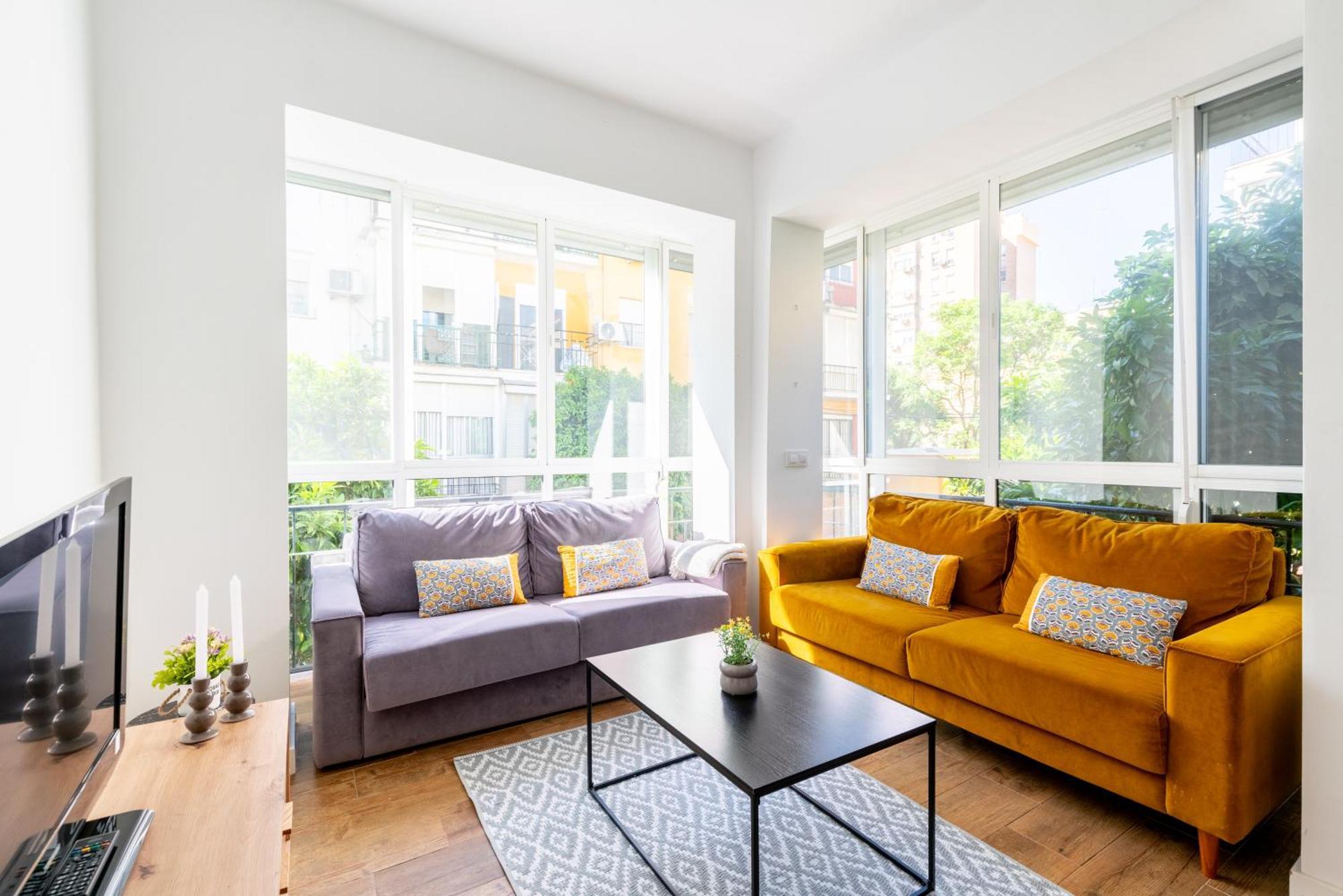 Confortable Apto. 3 Habitaciones Siviglia Esterno foto