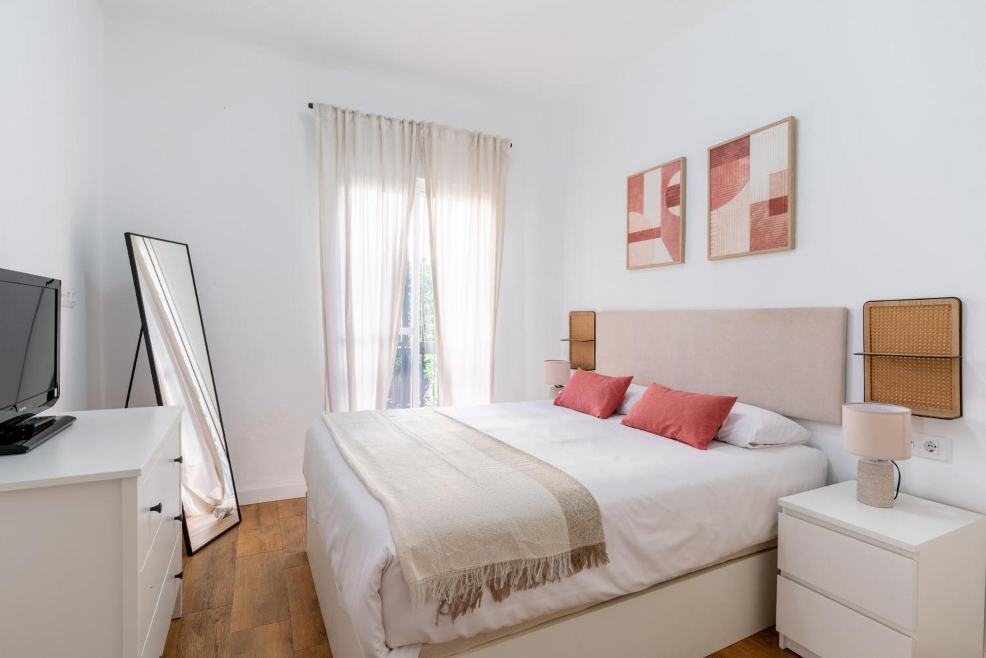 Confortable Apto. 3 Habitaciones Siviglia Esterno foto